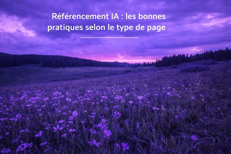 Référencement IA par type de page GEO 2026